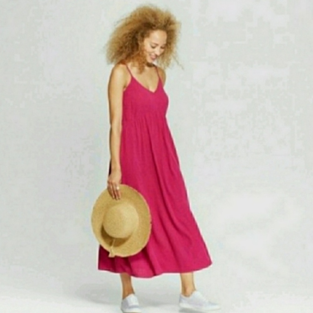 Universal Thread Strap Sundress Midi Size Small - image 1